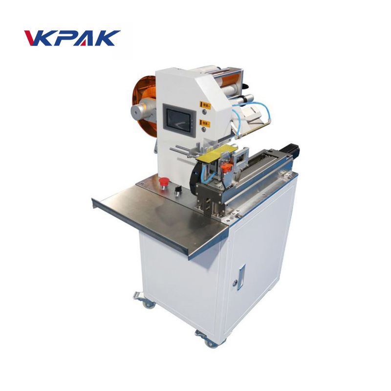 Máy dán nhãn gấp cáp / dây bán tự động VK-T807