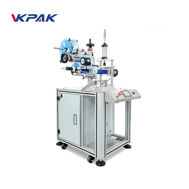 Máy dán nhãn chai tròn bán tự động VK-T808